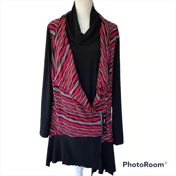 Bali Designer Top Or Dress XXL Wildly Cute - Picture 3 of 13